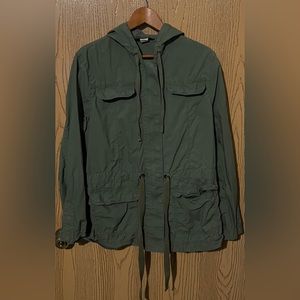 J Crew Rain jacket Large